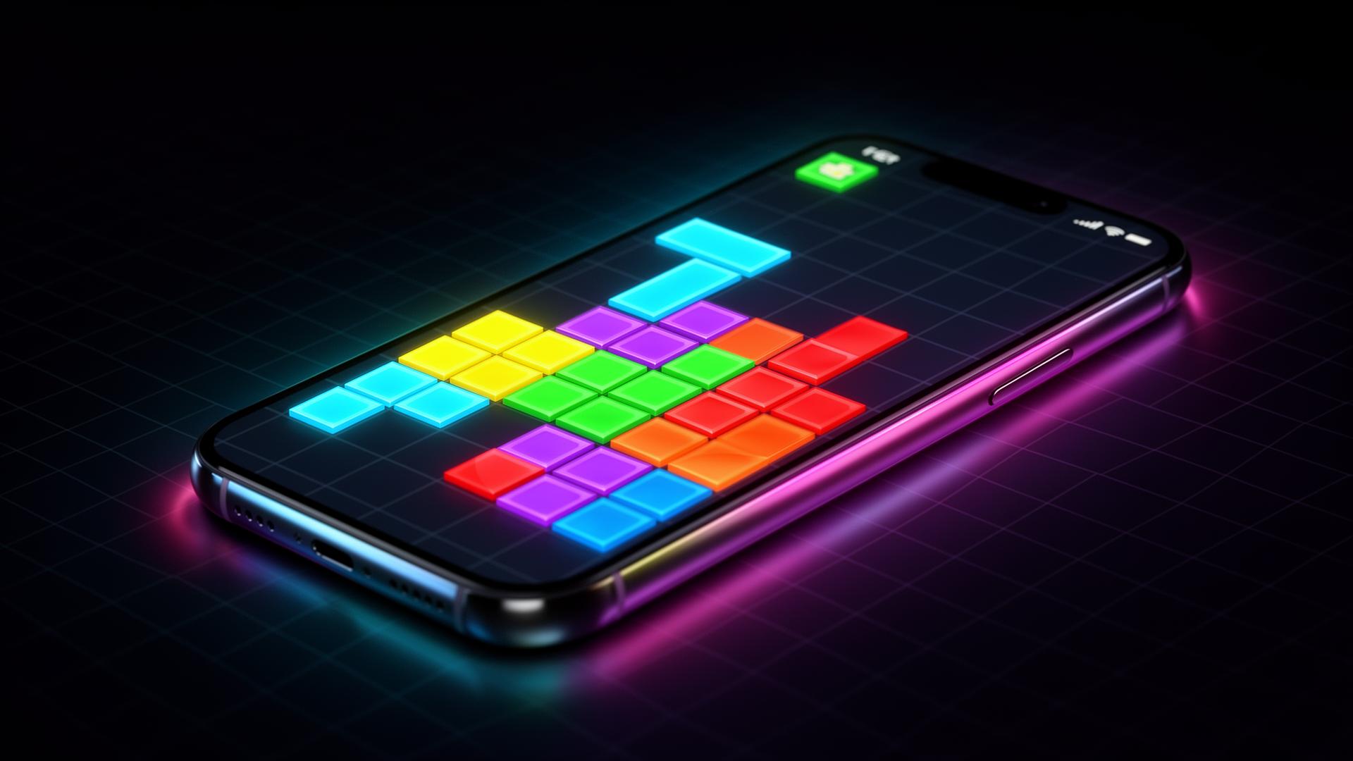 Tetris en un smartphone